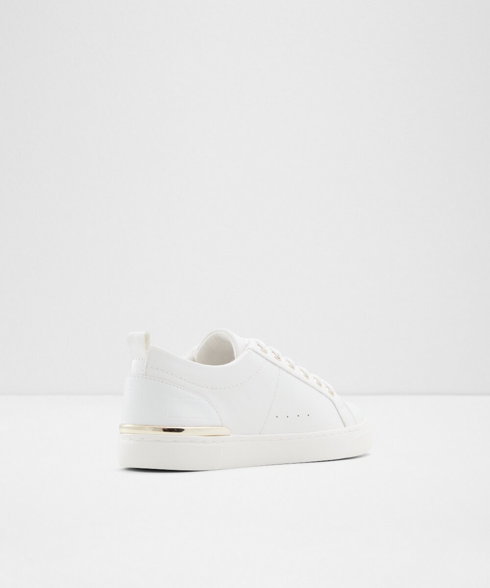 Zapatillas deportivas de mujer con punta redonda - Aldo - Blanco Blanco-3
