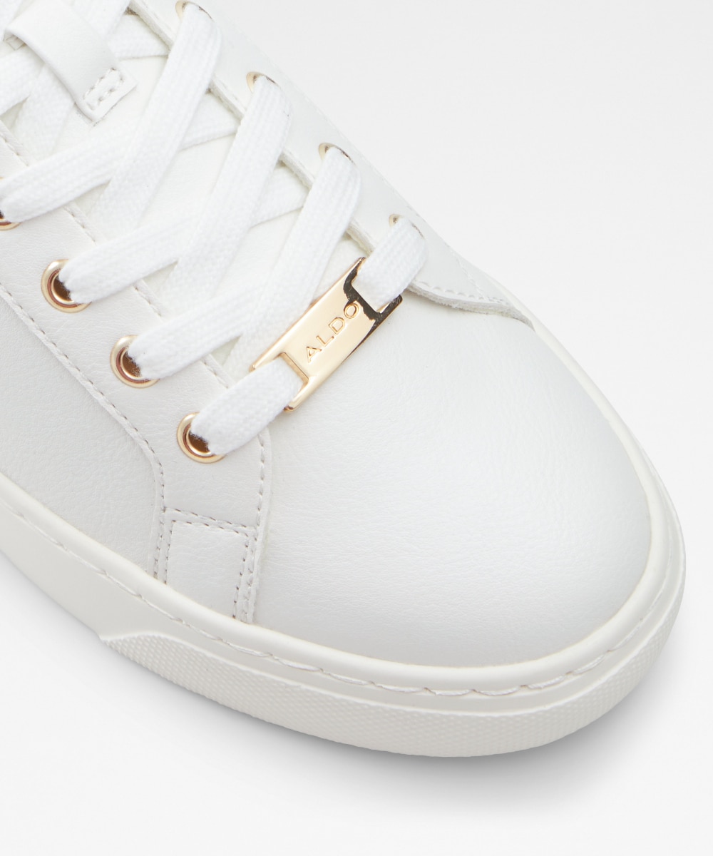 Zapatillas deportivas de mujer con punta redonda - Aldo - Blanco Blanco-5
