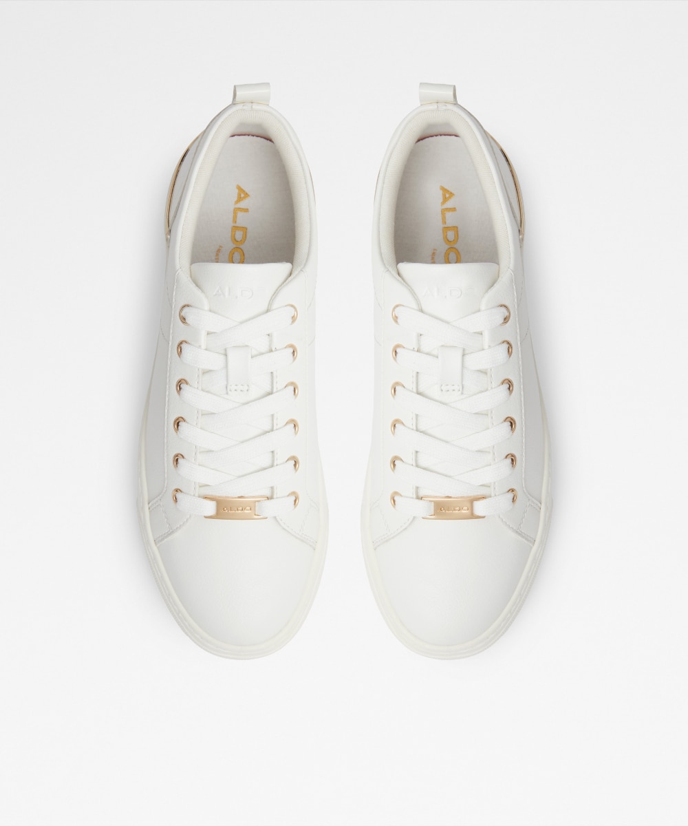 Zapatillas deportivas de mujer con punta redonda - Aldo - Blanco Blanco-6