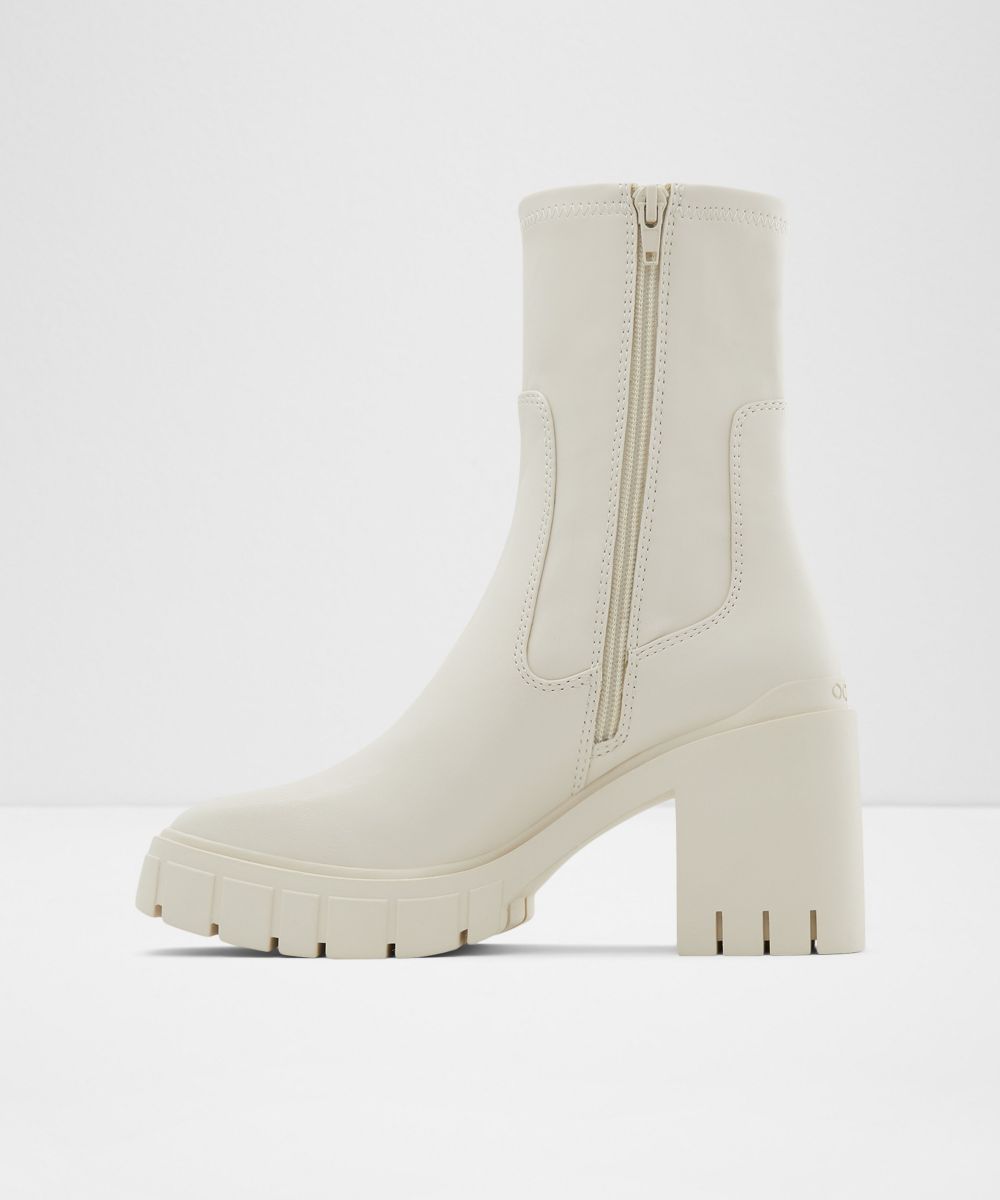 Botines básicos de mujer con punta cuadrada - Aldo - Crudo Crudo-2