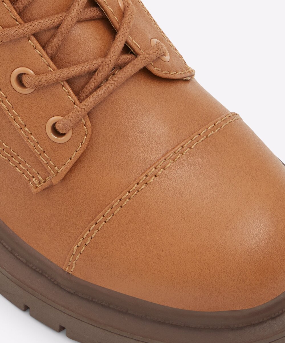 Botines básicos de mujer con punta redonda - Aldo - Camel Camel-7