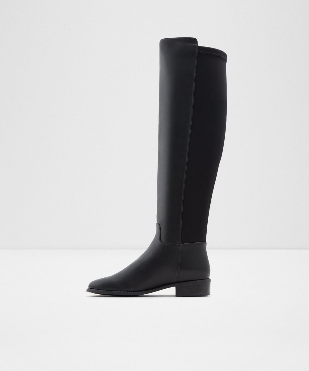 Botas básicas de mujer con punta redonda - Aldo - Negro Negro-3