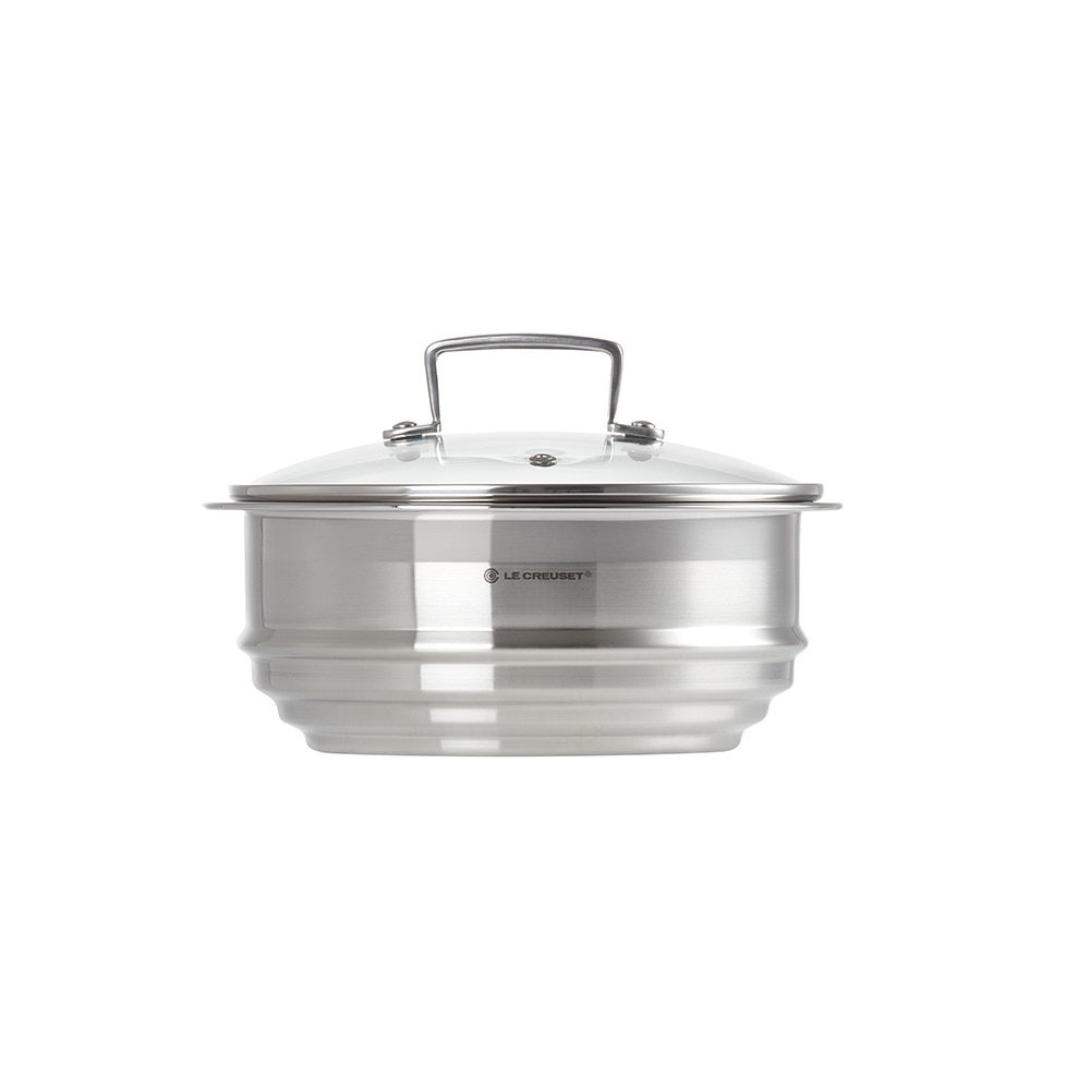 Imagen 0 de Vaporera con tapa de cristal Le Creuset