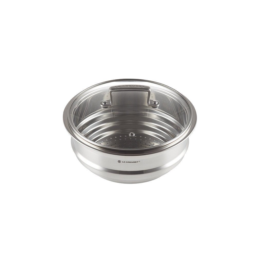 Vaporera con tapa de cristal Le Creuset - 16 3