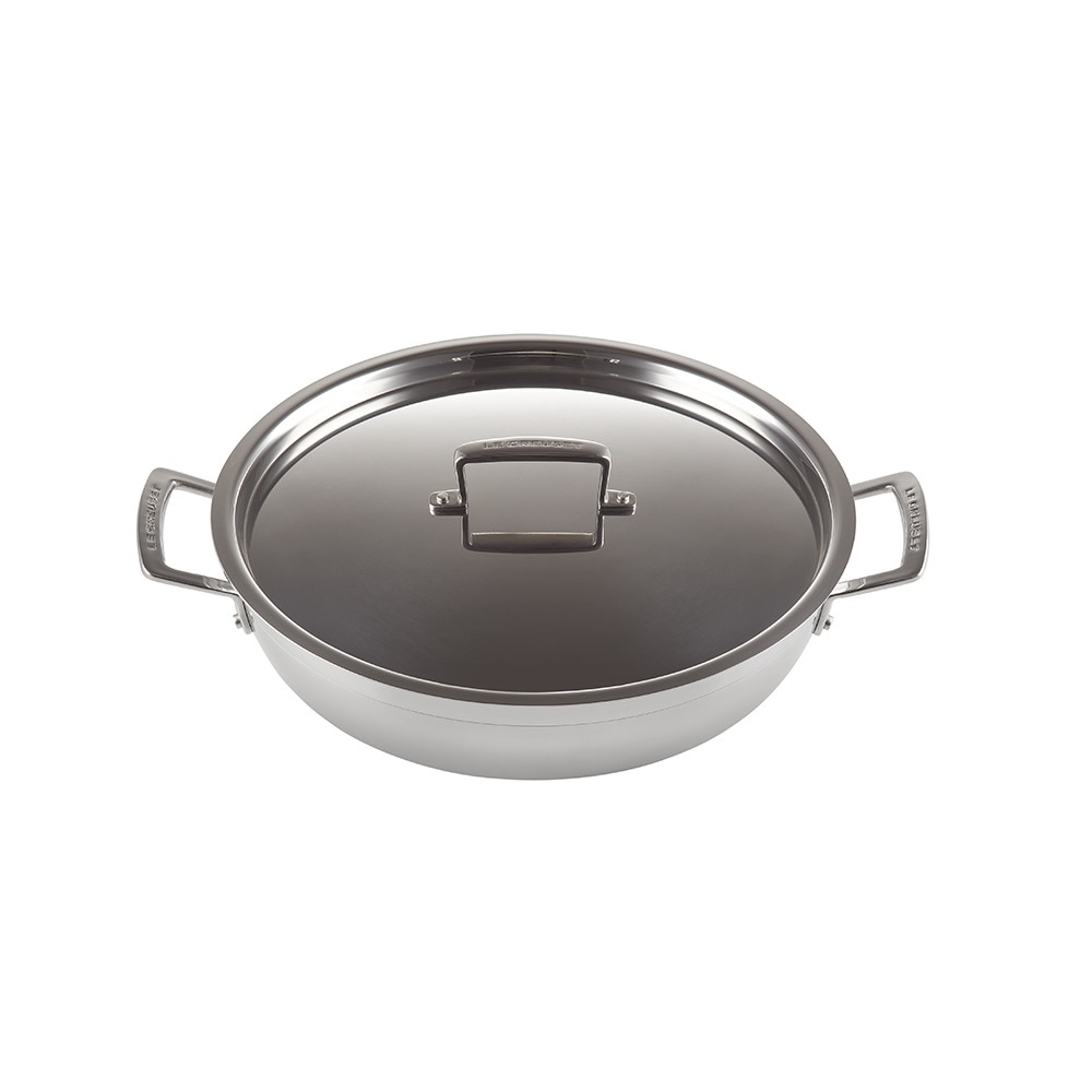 Imagen 1 de Cacerola baja de Acero Inoxidable Classic con tapa Le Creuset 30 cm - 30