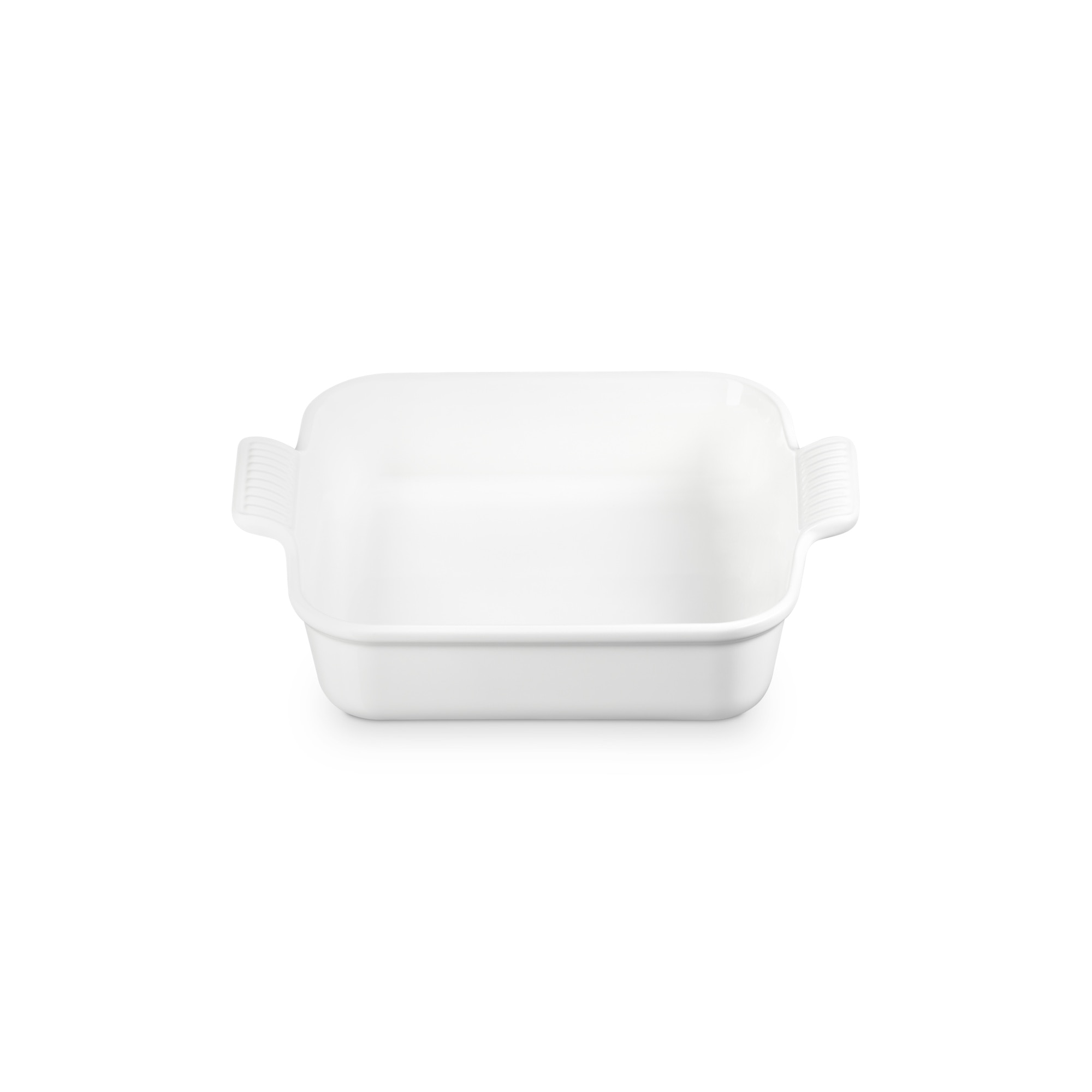 Bandeja cuadrada Heritage de cerámica de gres Le Creuset - Blanco 23 cm Blanco-2