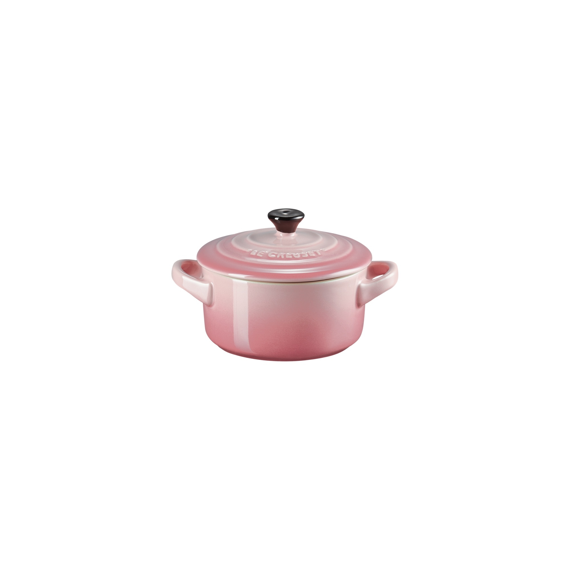 Mini cocotte cerámica de gres Le Creuset - Rosa Rosa-1
