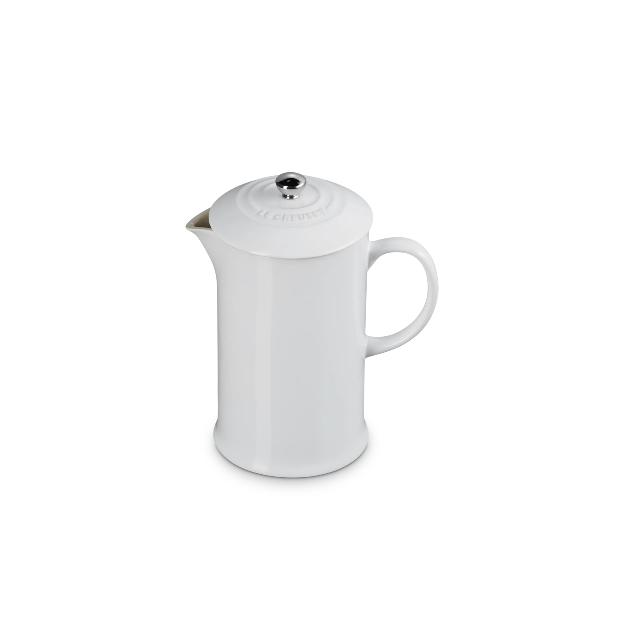 Imagen 3 de Cafetera de prensa de cerámica gres Le Creuset - Blanco Blanco