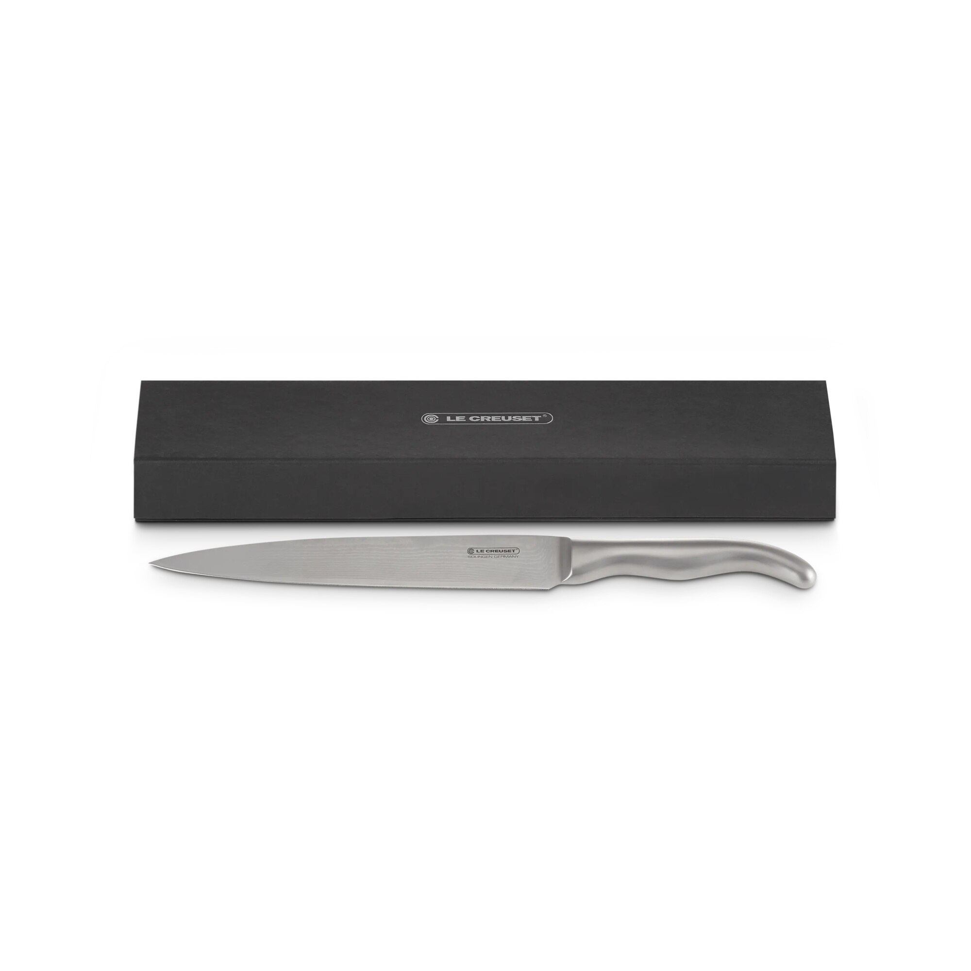 Cuchillo del chef con mango de madera de olivo LeCreuset - Natural 20 cm Natural-4