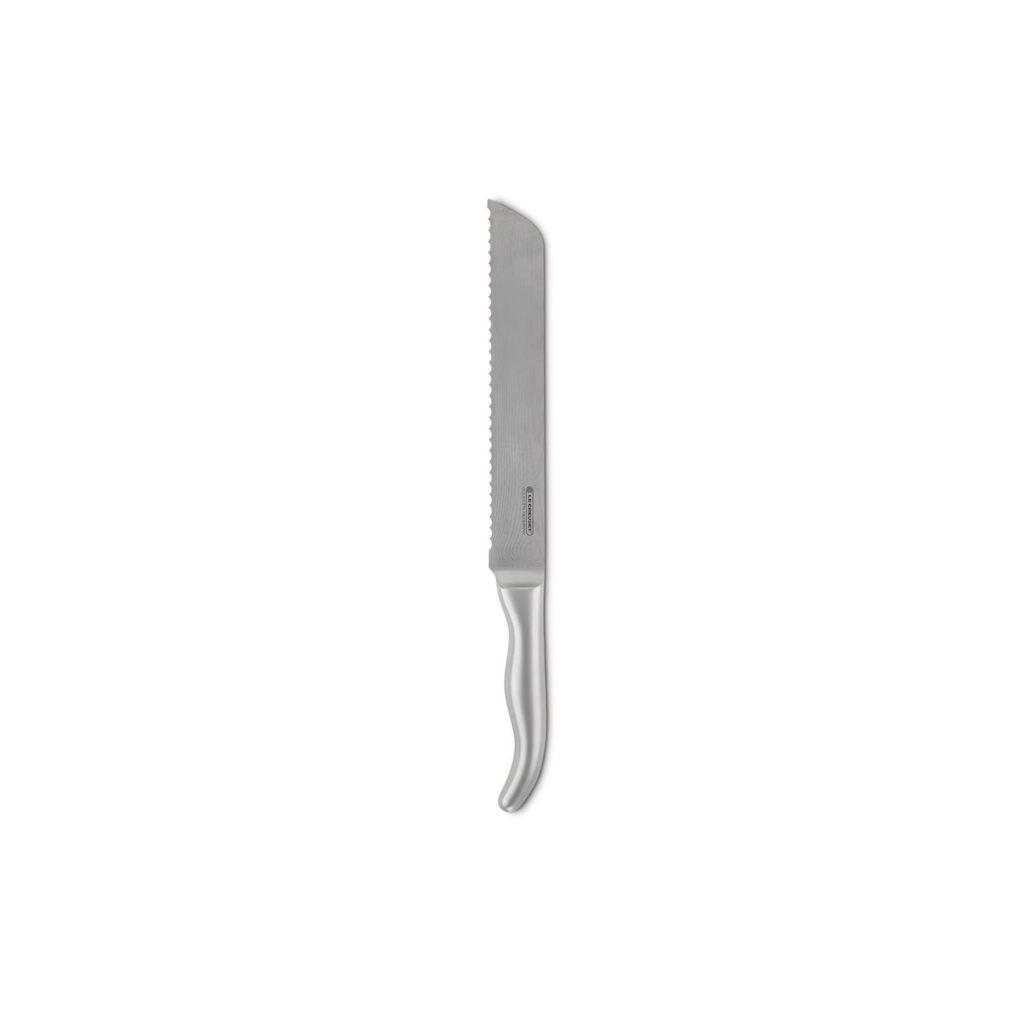 Cuchillo para pan con mango de acero inoxidable Le Creuset - Gris 20 cm Gris-1