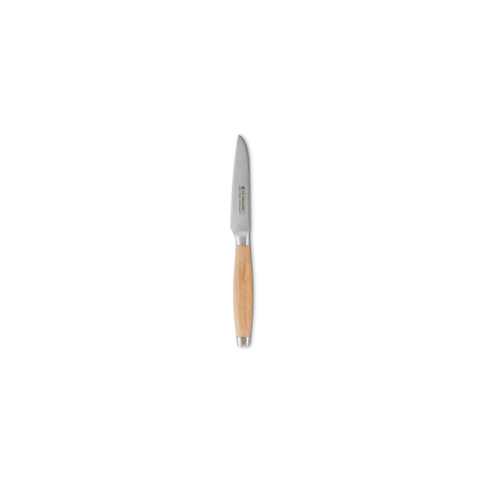 Cuchillo vegetales con mango de acero inoxidable LeCreuset - Natural 9 cm Natural-1