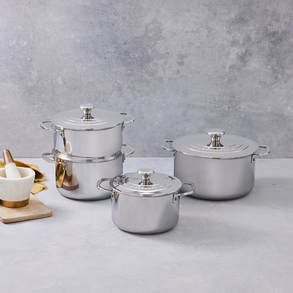 Imagen 2 de Set 4 piezas de Acero Inoxidable Signature Le Creuset - Arce Arce