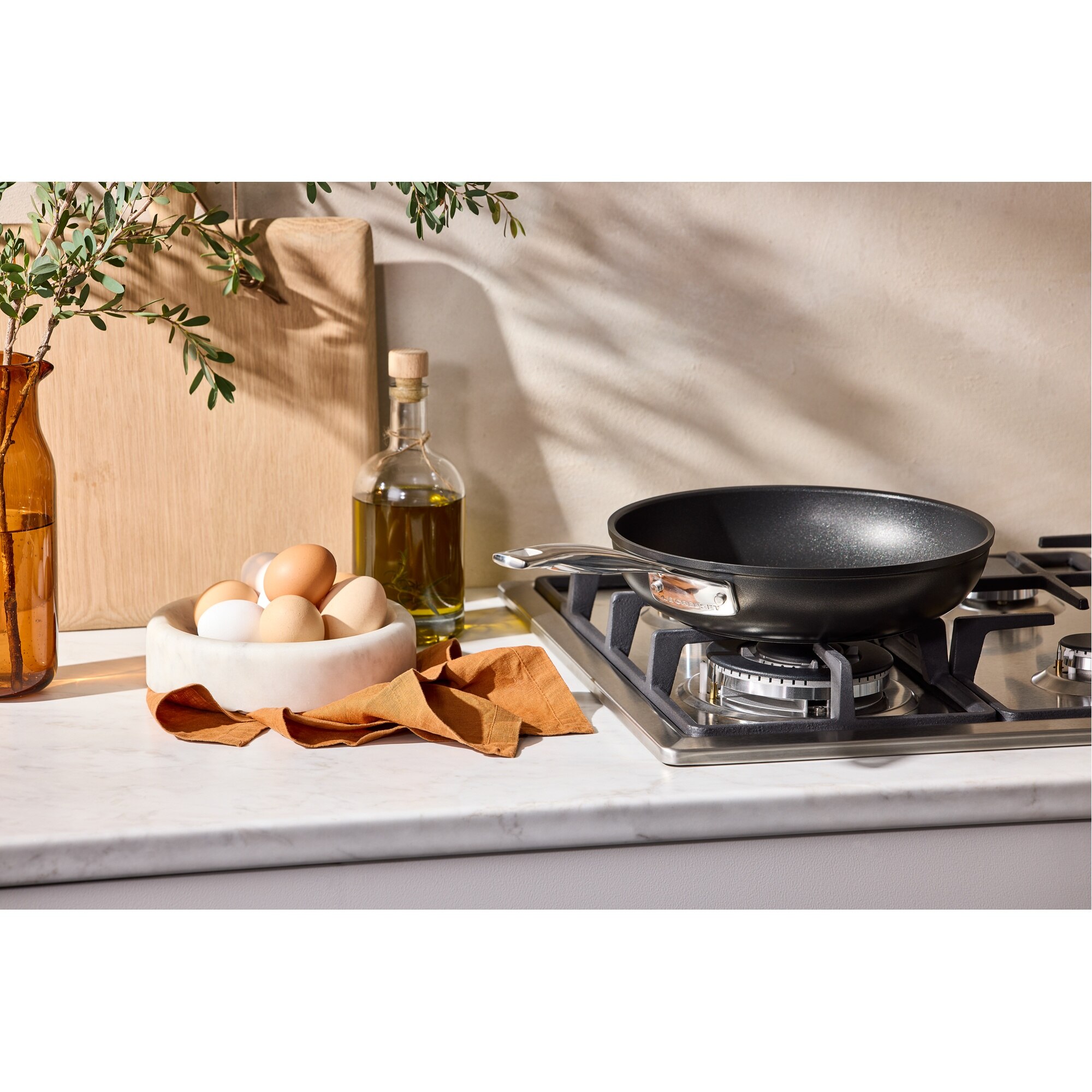 Sartén alta de aluminio antiadherente Le Creuset - Negro Sartén de 26 cm Negro-4
