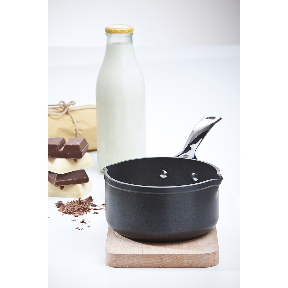 Imagen 2 de Cazo Le Creuset Vertedor de Aluminio Antiadherente 16 cm - Negro Negro