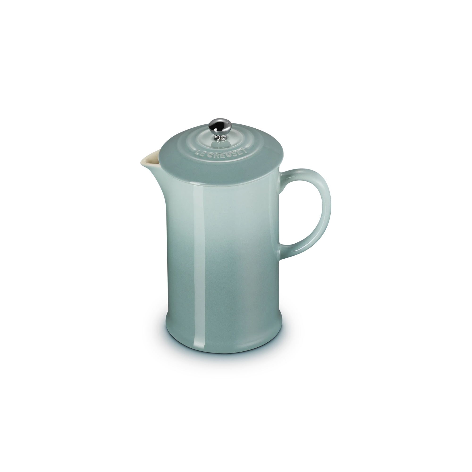 Imagen 2 de Cafetera de prensa de cerámica gres Le Creuset - Verde claro Verde claro