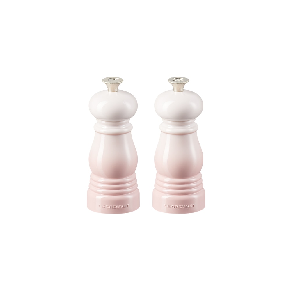 Imagen 2 de Set de 2 Mini Molinillos sal y pimienta Le Creuset - Rosa 12 cm Rosa
