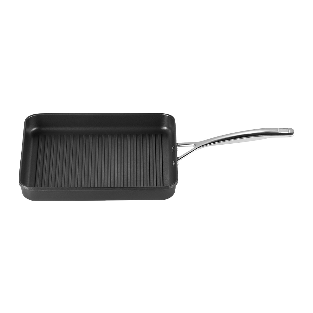 Imagen 1 de Parrilla Grill Tns Pro cuadrada con mango 28 cm Le Creuset - Negro 28 cm Negro