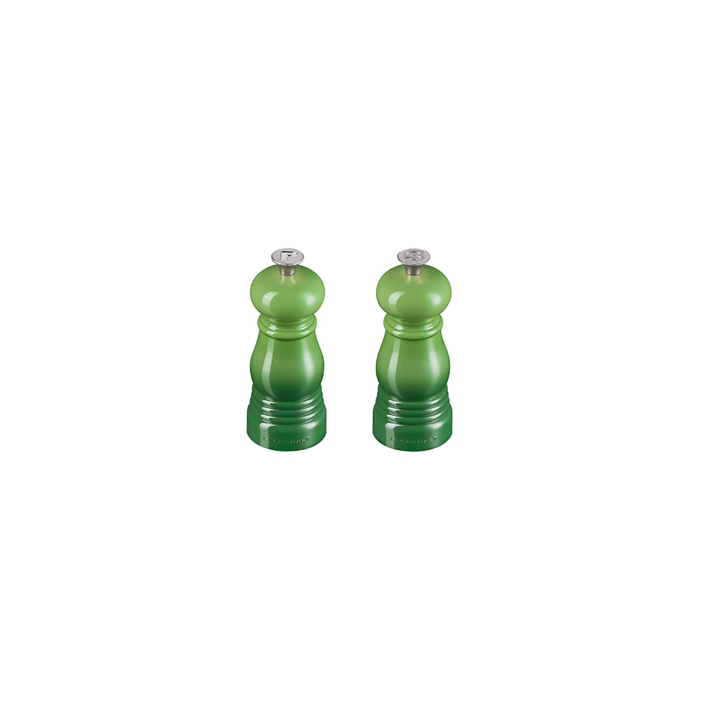 Imagen 2 de Set de 2 Mini Molinillos sal y pimienta Le Creuset - Verde 12 cm Verde