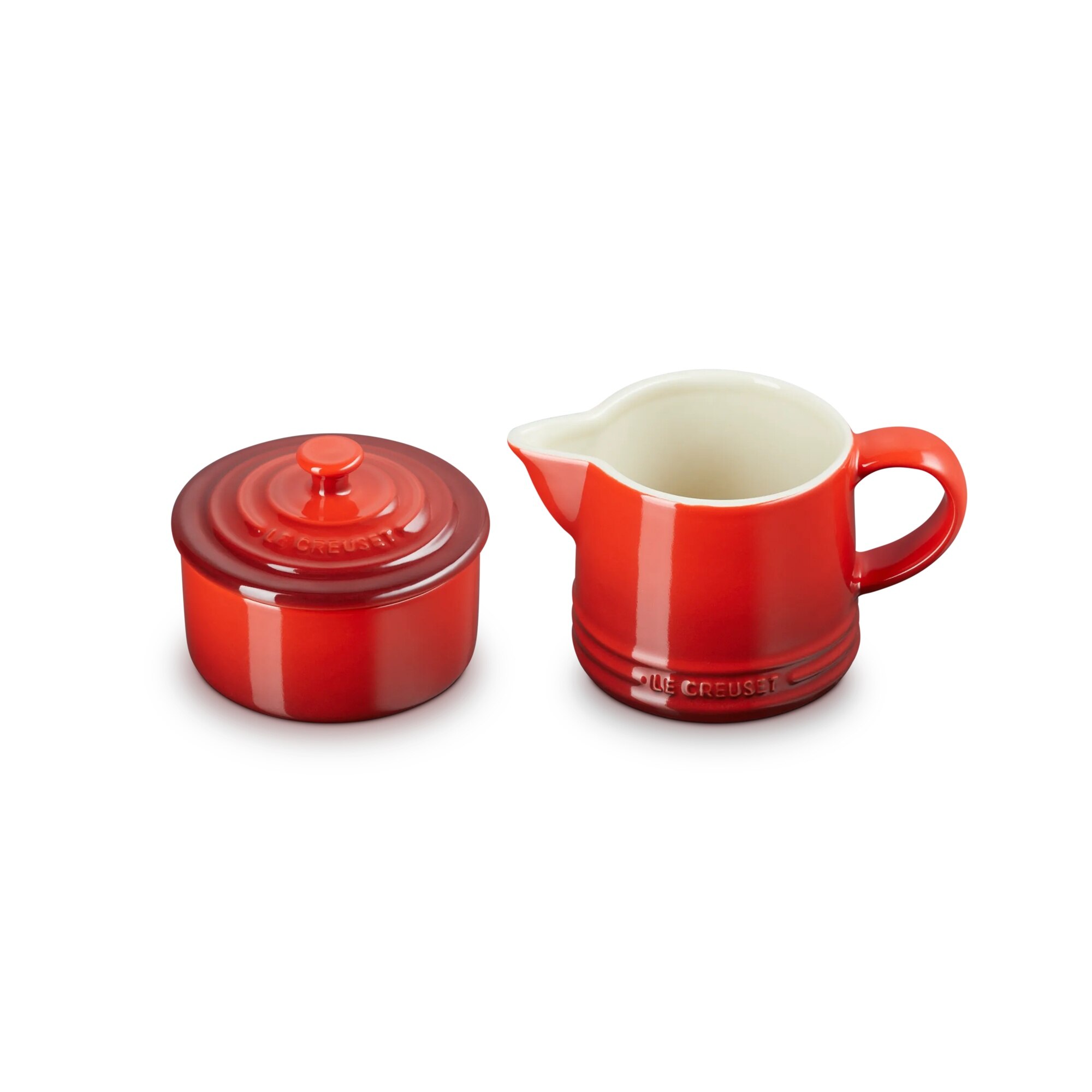 Set de azucarero y lechera Signature Le Creuset - Cereza Cereza-2