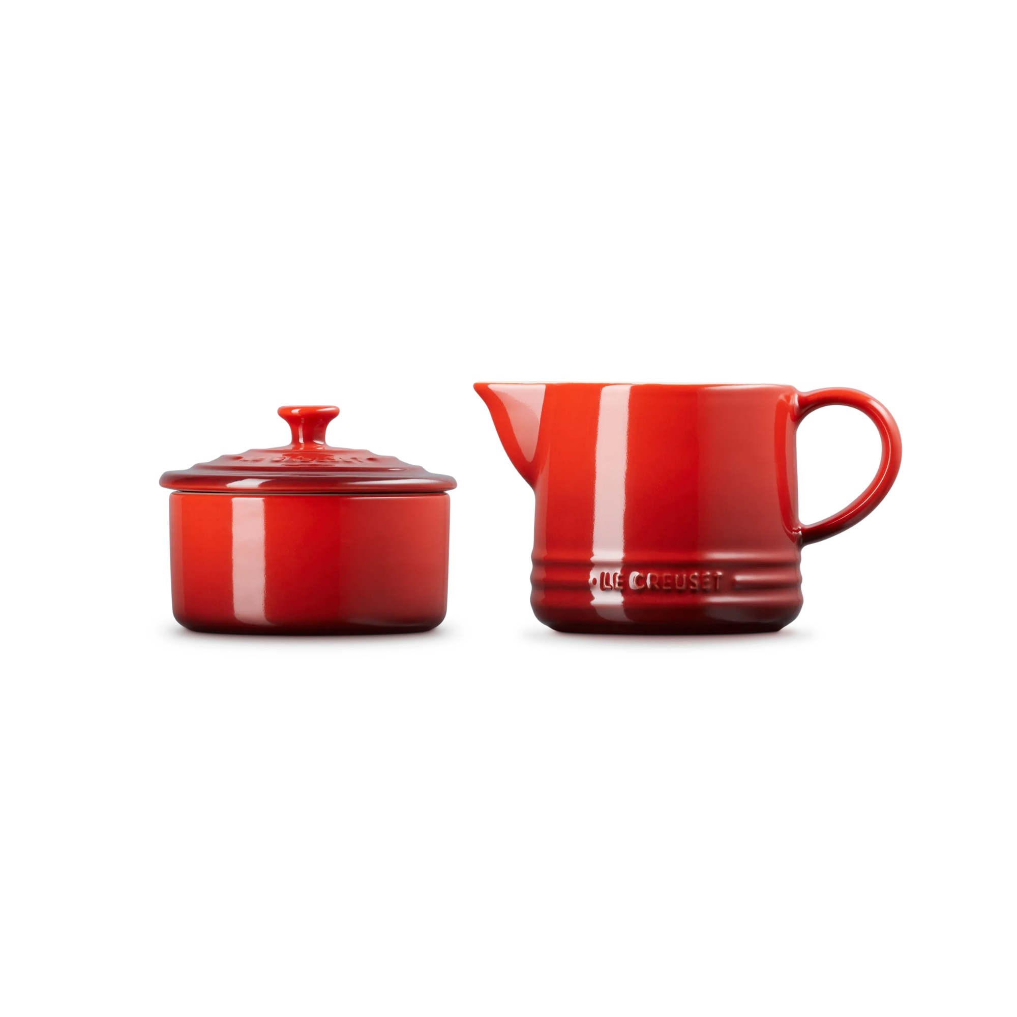 Set de azucarero y lechera Signature Le Creuset - Cereza Cereza-3