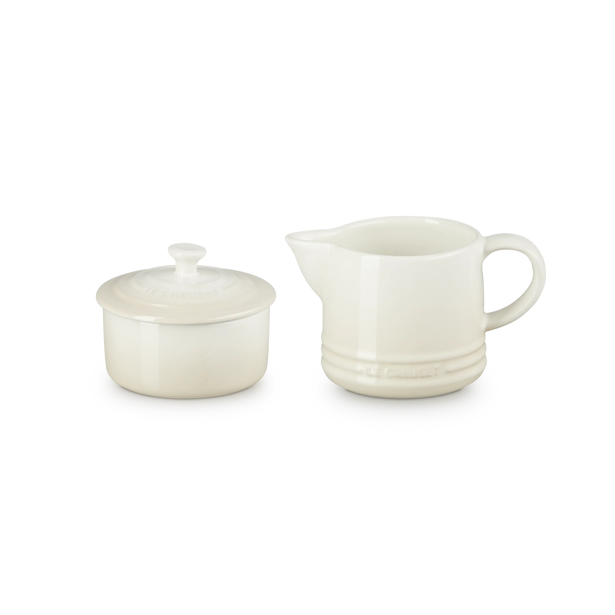 Set de azucarero y lechera Signature Le Creuset - Merengue Merengue-1