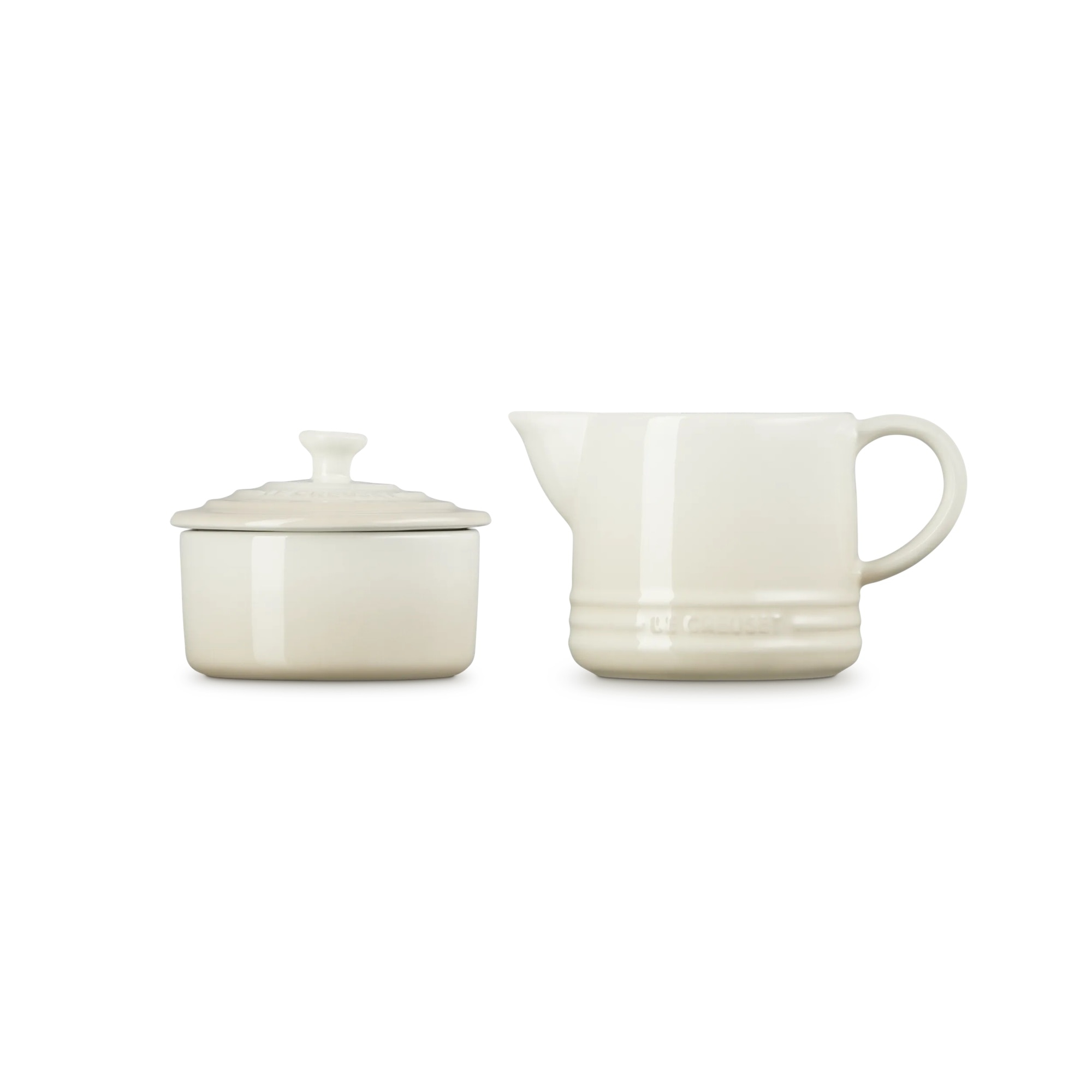 Set de azucarero y lechera Signature Le Creuset - Merengue Merengue-3