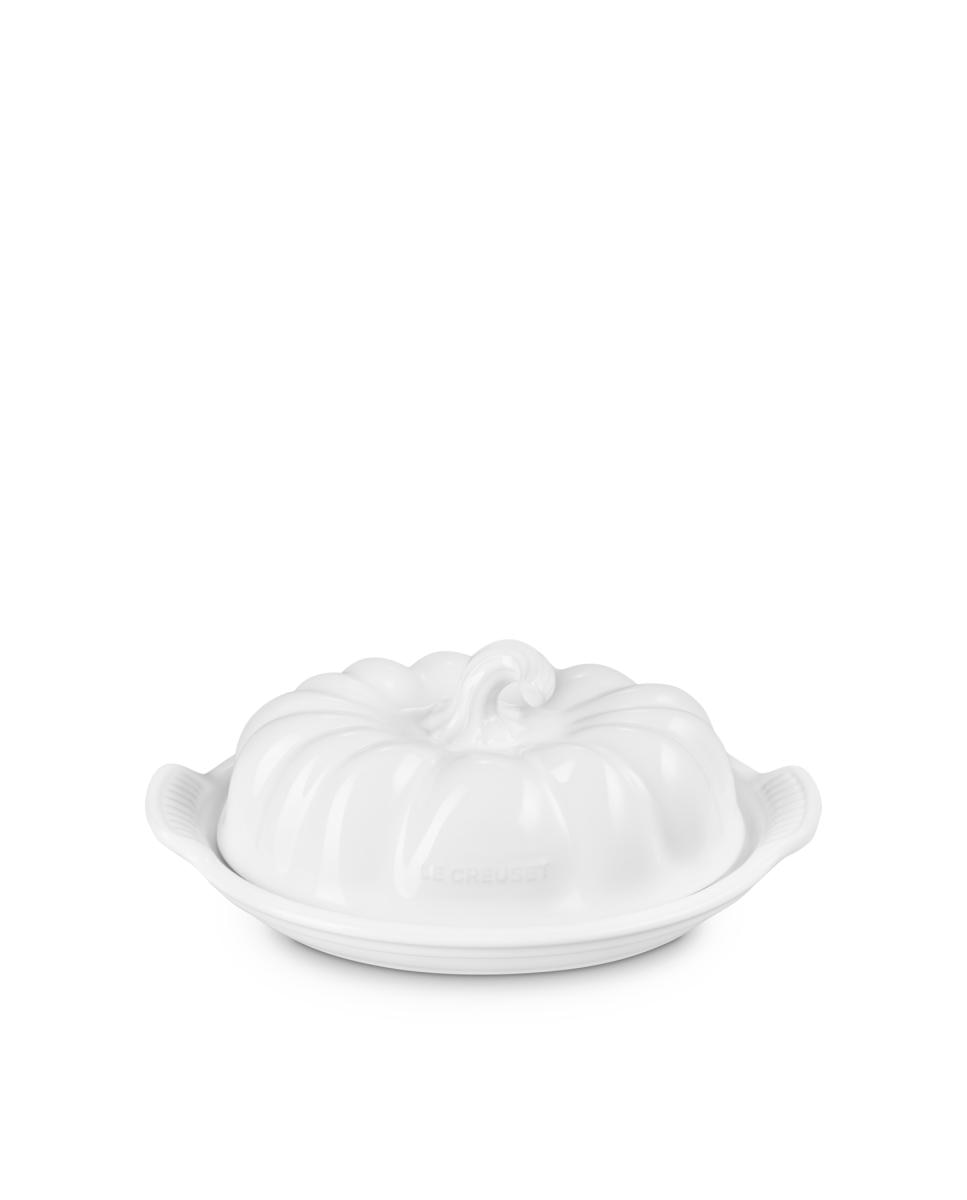 Mantequillera calabaza Le Creuset - Blanco Blanco-2