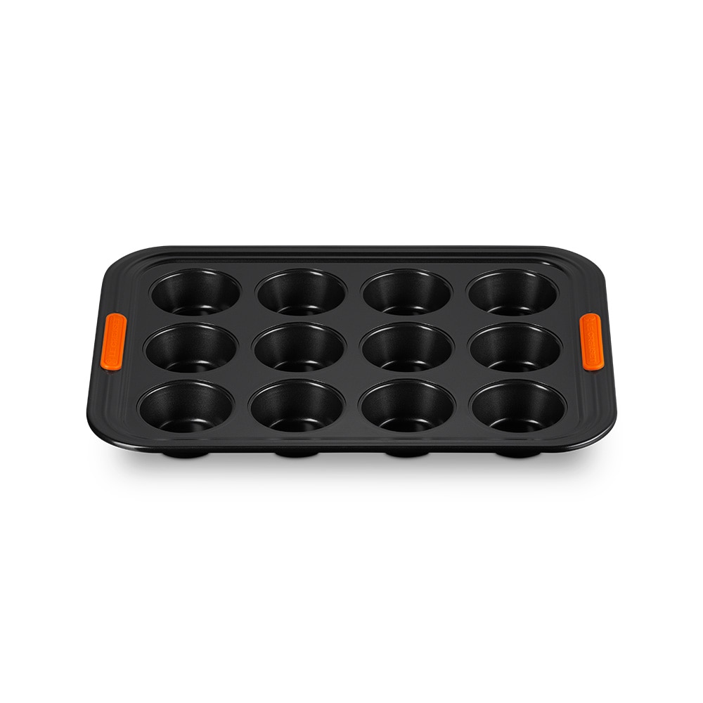 Imagen 2 de Molde para 12 cupcakes libre de PFAS Le Creuset - Negro Negro