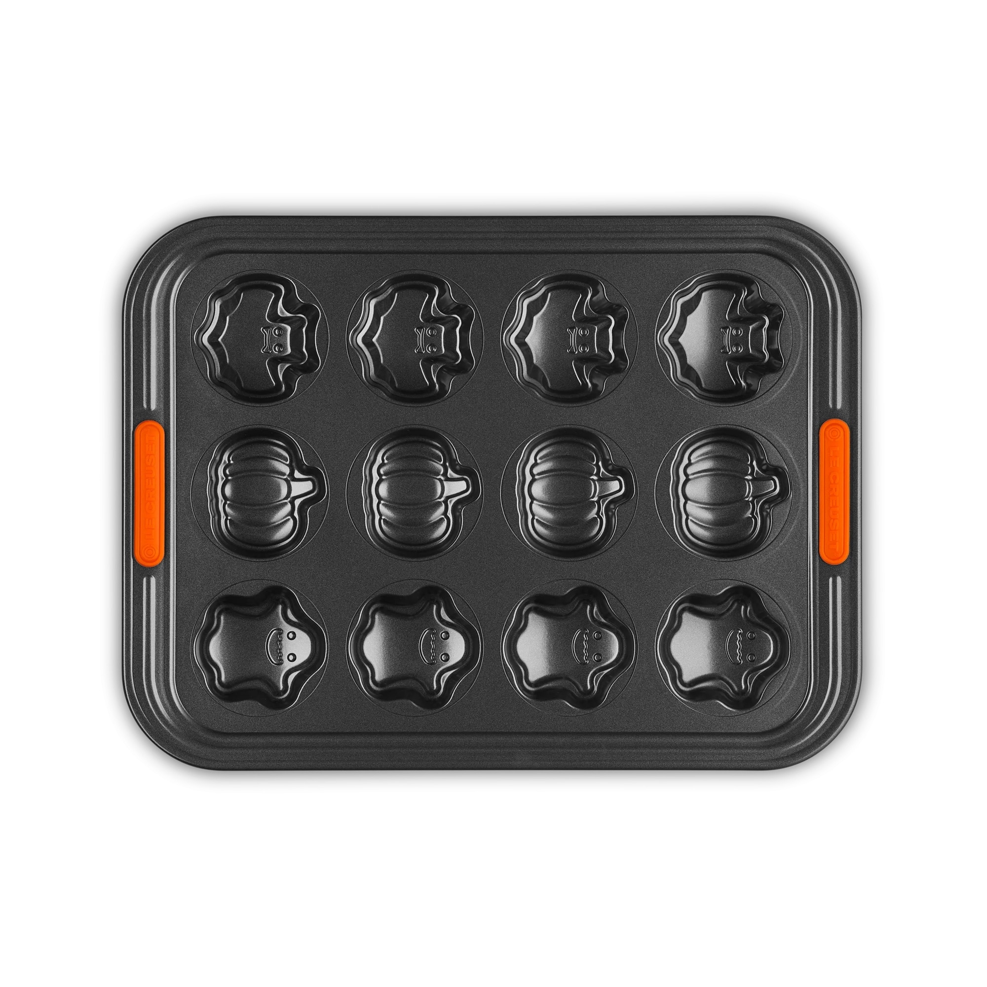 Molde para 12 magdalenas Cannele Le Creuset - Negro Negro-2