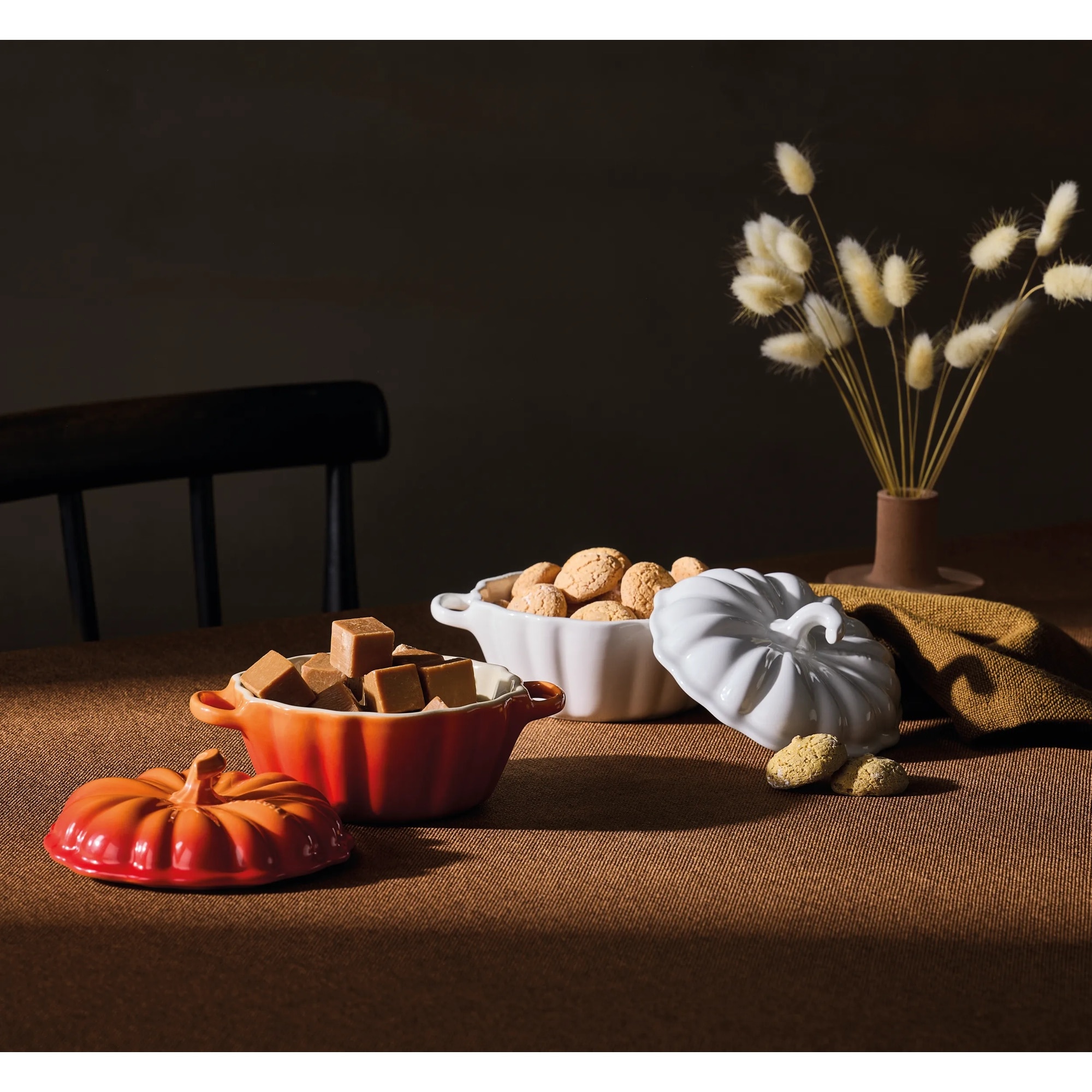 Mini cocotte calabaza Le Creuset - Blanco Blanco-4