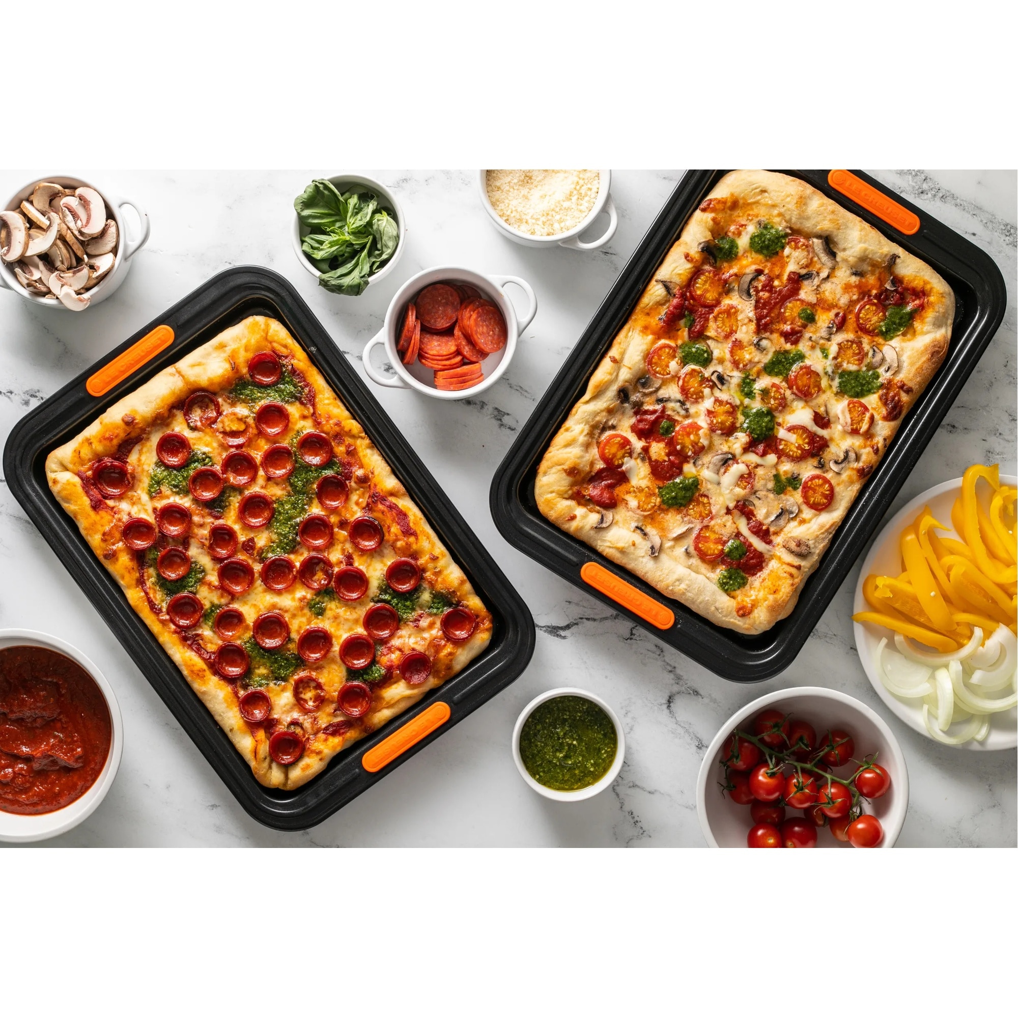 Imagen 4 de Molde rectangurar plana Le Creuset - Negro Negro