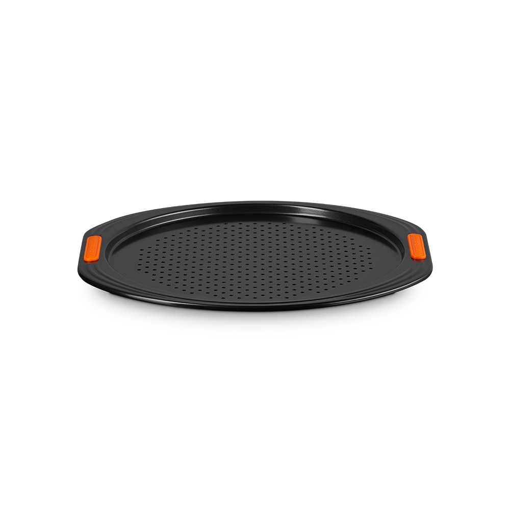 Imagen 1 de Bandeja para pizza libre de PFAS Le Creuset - Negro 33 cm Negro