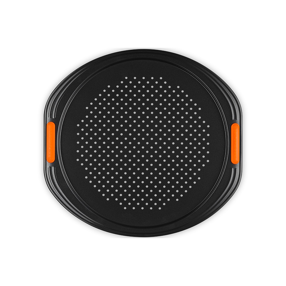 Imagen 3 de Bandeja para pizza libre de PFAS Le Creuset - Negro 33 cm Negro