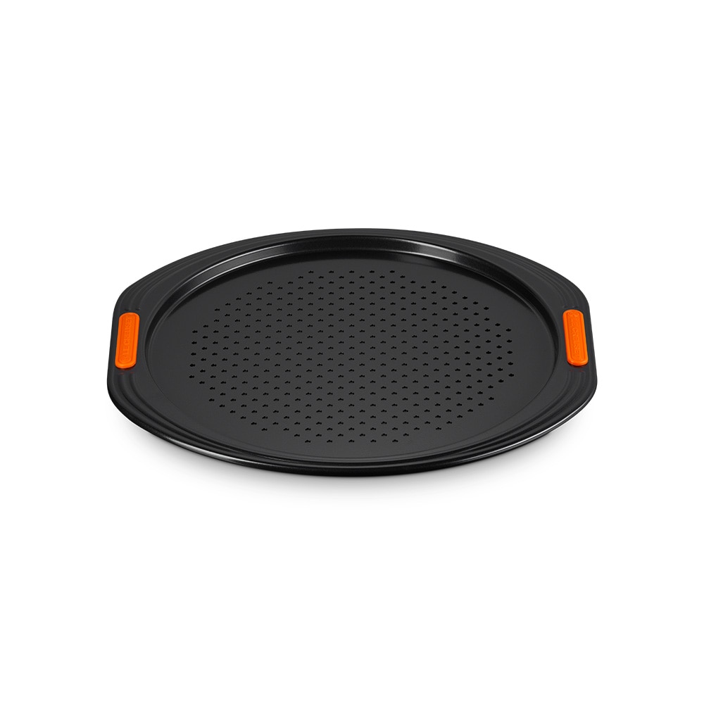Imagen 4 de Bandeja para pizza libre de PFAS Le Creuset - Negro 33 cm Negro