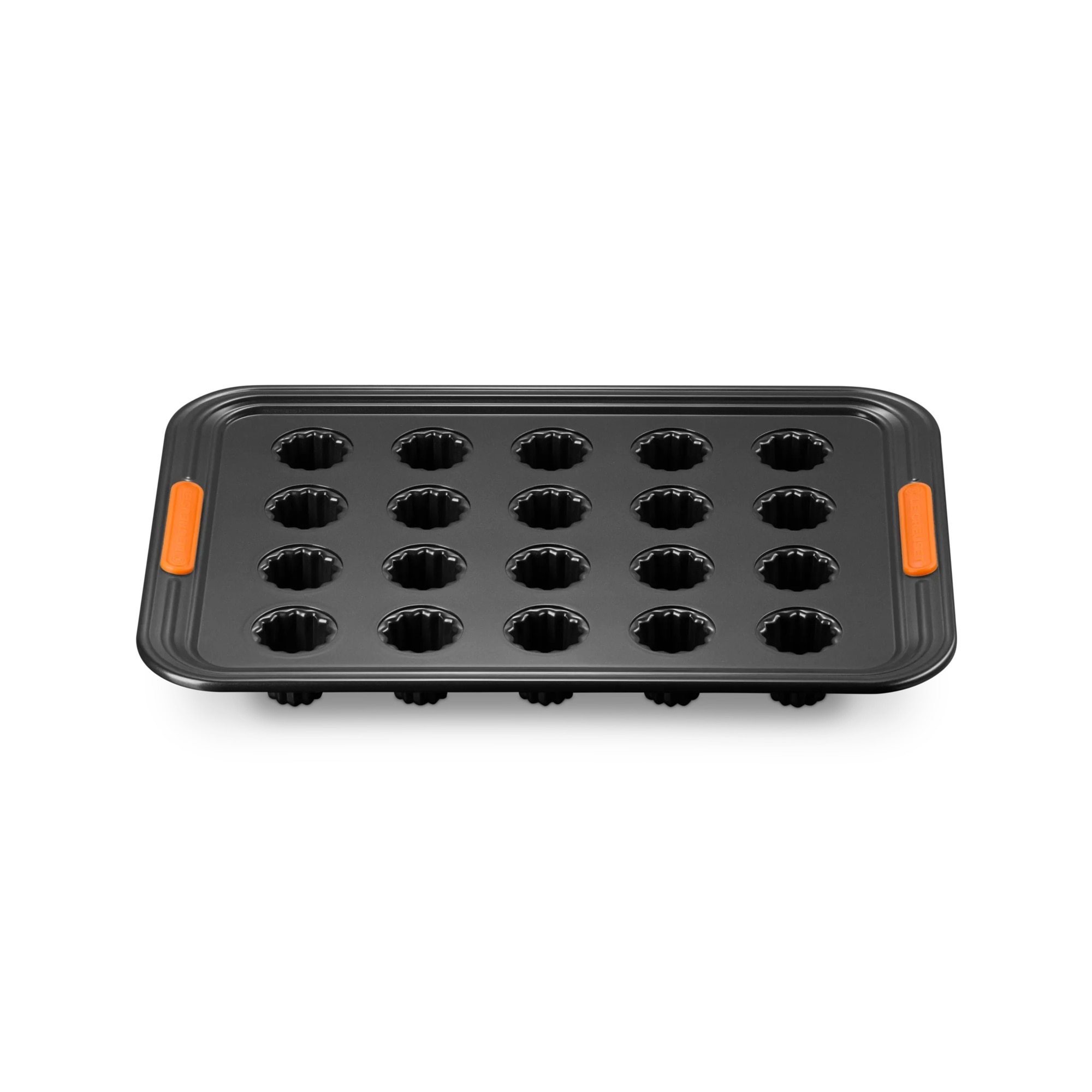 Imagen 0 de Molde para 20 magdalenas Cannele Le Creuset Negro