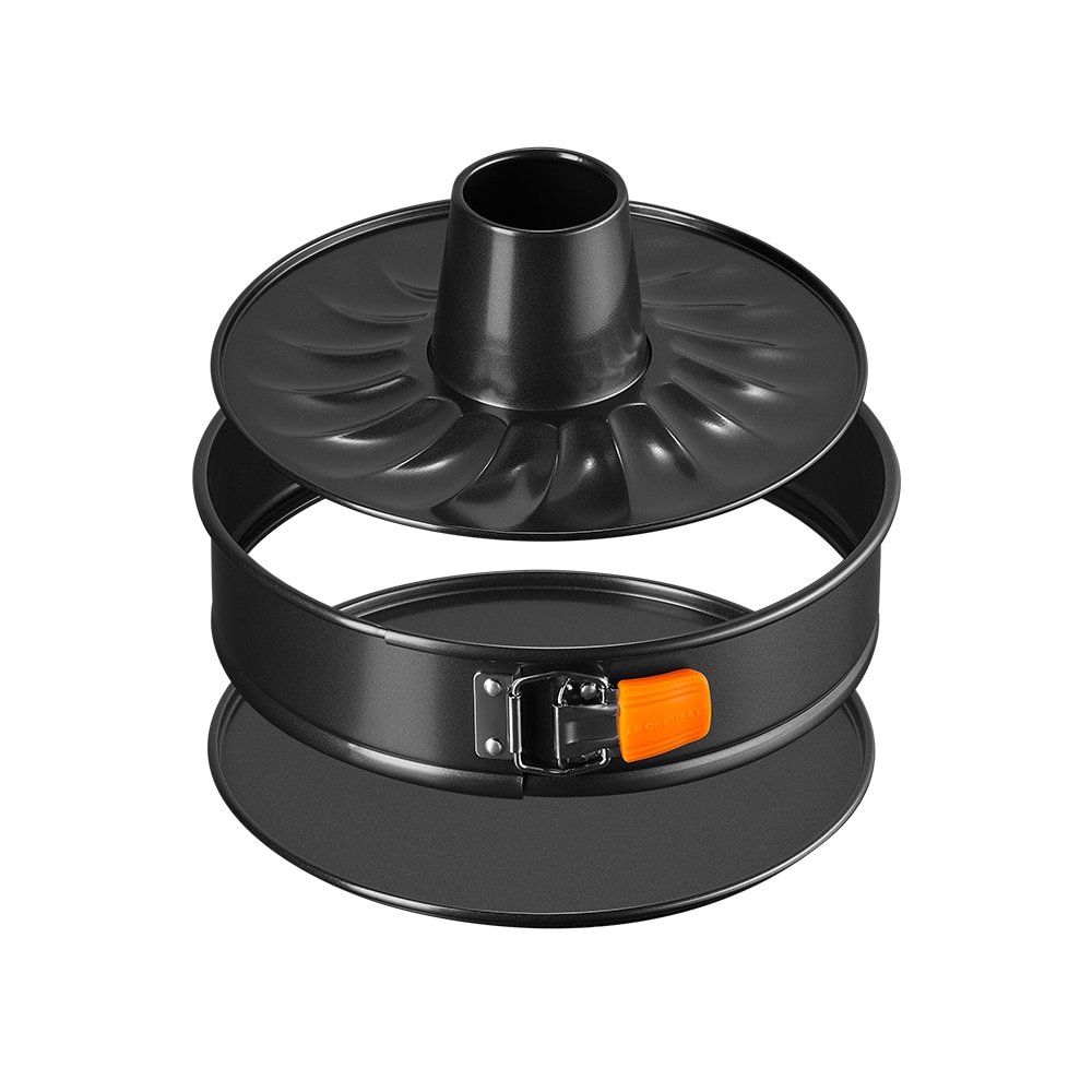 Imagen 3 de Molde redondo desmontable y corona Le Creuset - Negro 26 cm Negro