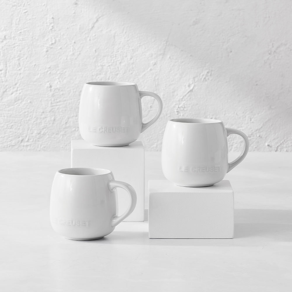 Imagen 4 de Taza mug Coupé Le Creuset - Blanco 320 ml Blanco