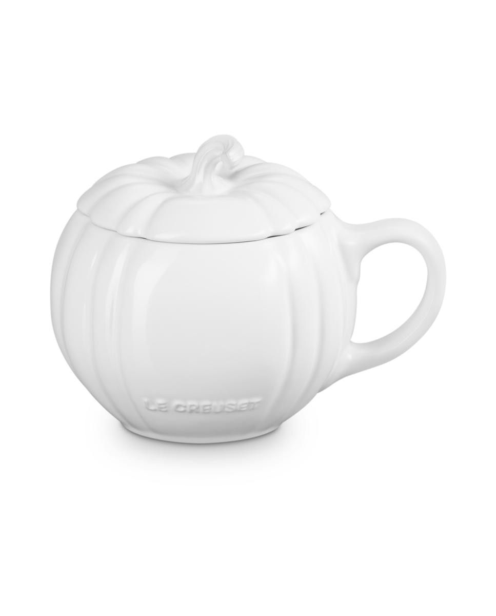 Taza de desayuno Calabaza Le Creuset - Blanco Blanco-1