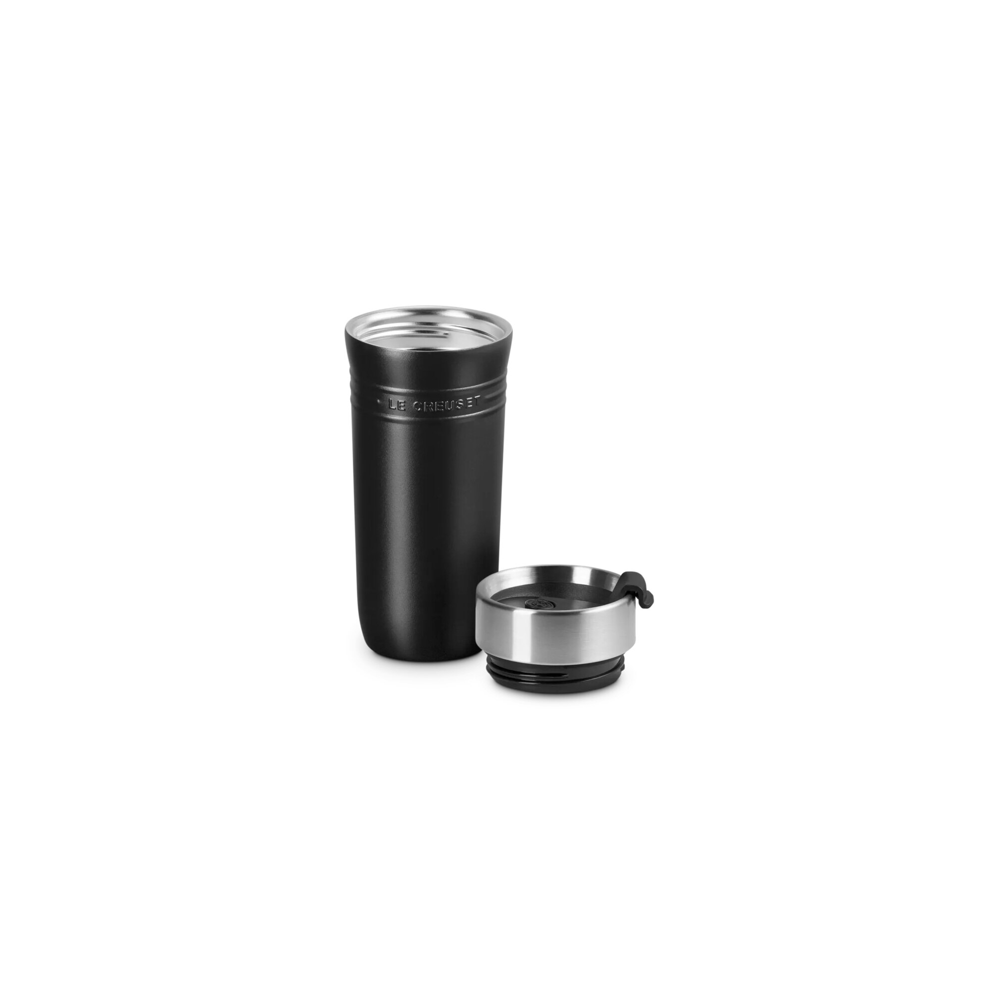 Imagen 4 de Botella Termo Le Creuset - Negro mate 350ml Negro mate