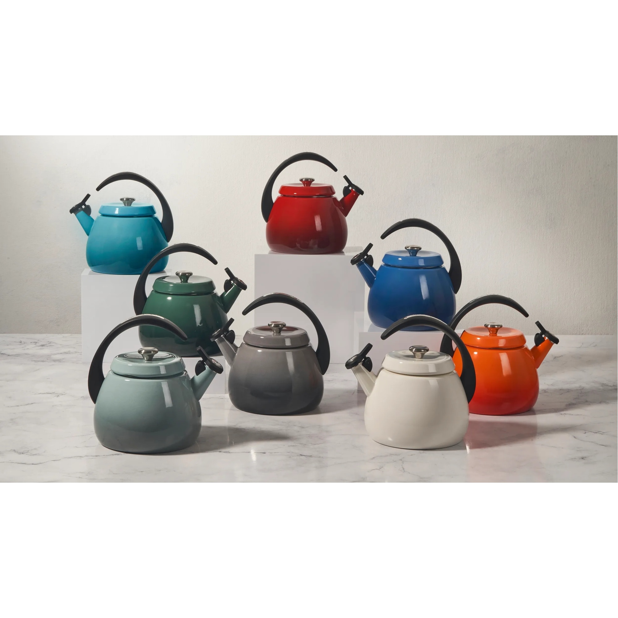 Tetera Cloche Le Creuset - Azul Azul-4