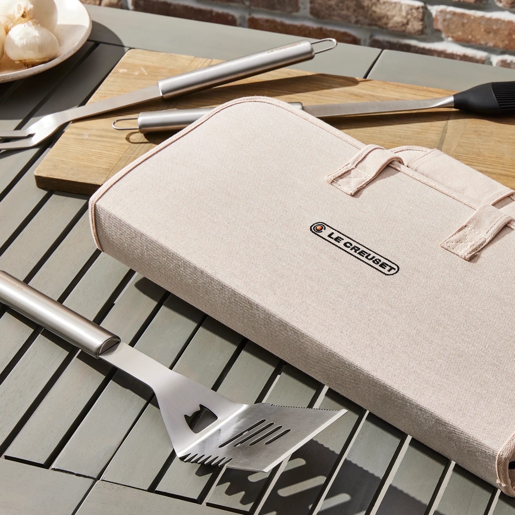 Imagen 4 de Set de espátulas Outdoor BBQ Le Creuset - Gris Gris