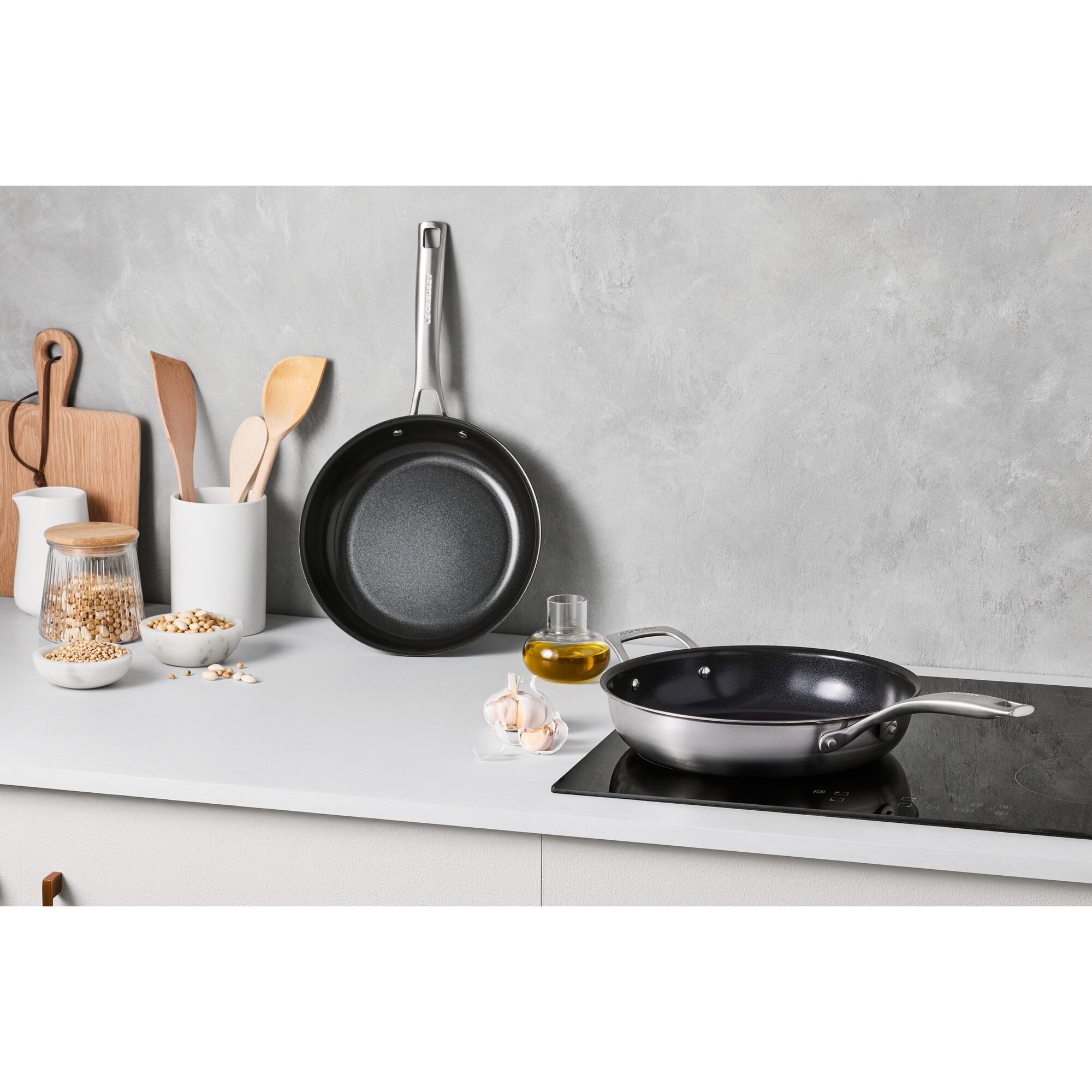Imagen 4 de Set 2 piezas 3-PLY Le Creuset - Gris claro Gris claro
