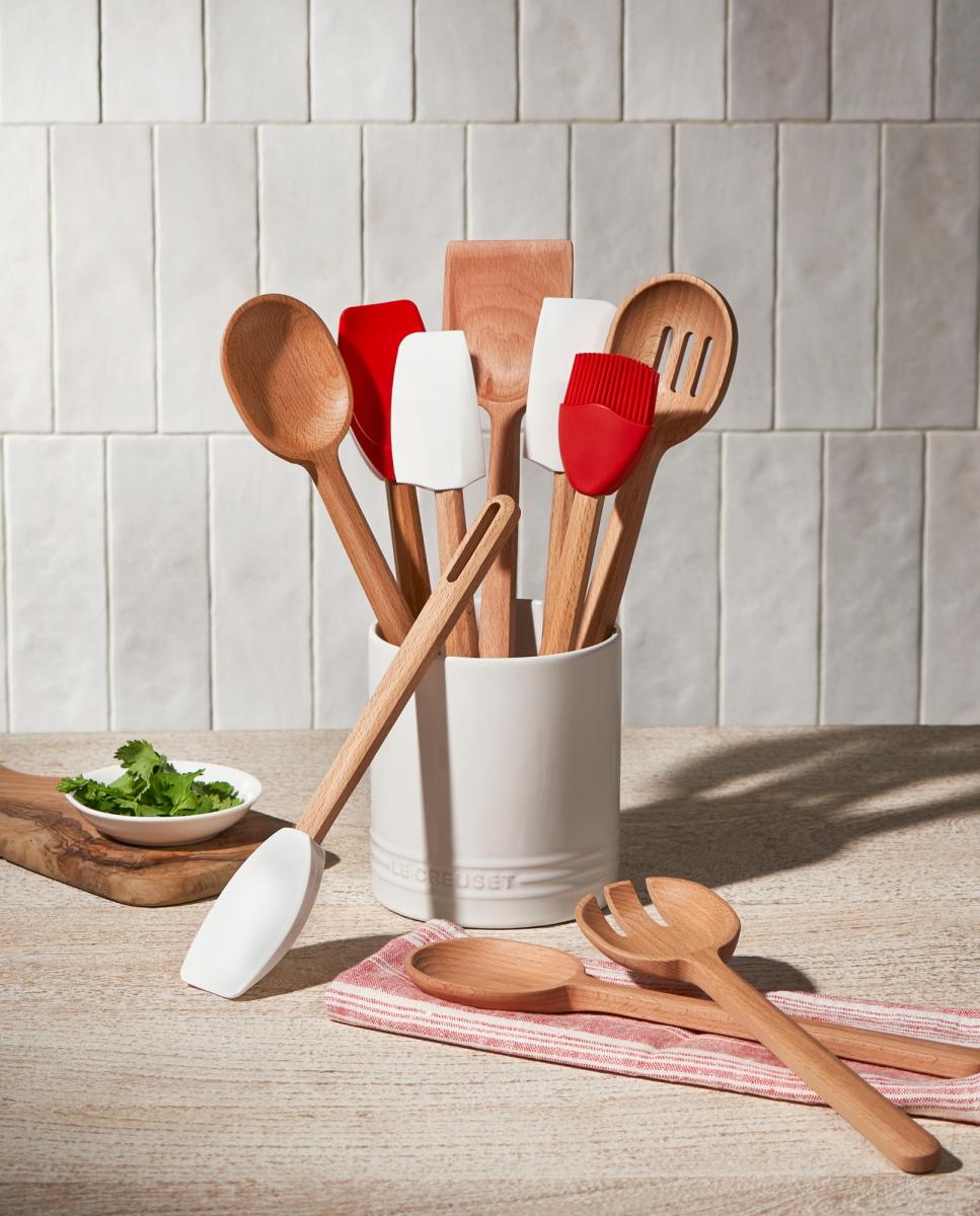 Espátula de silicona Media Le Creuset - Blanco Blanco-5