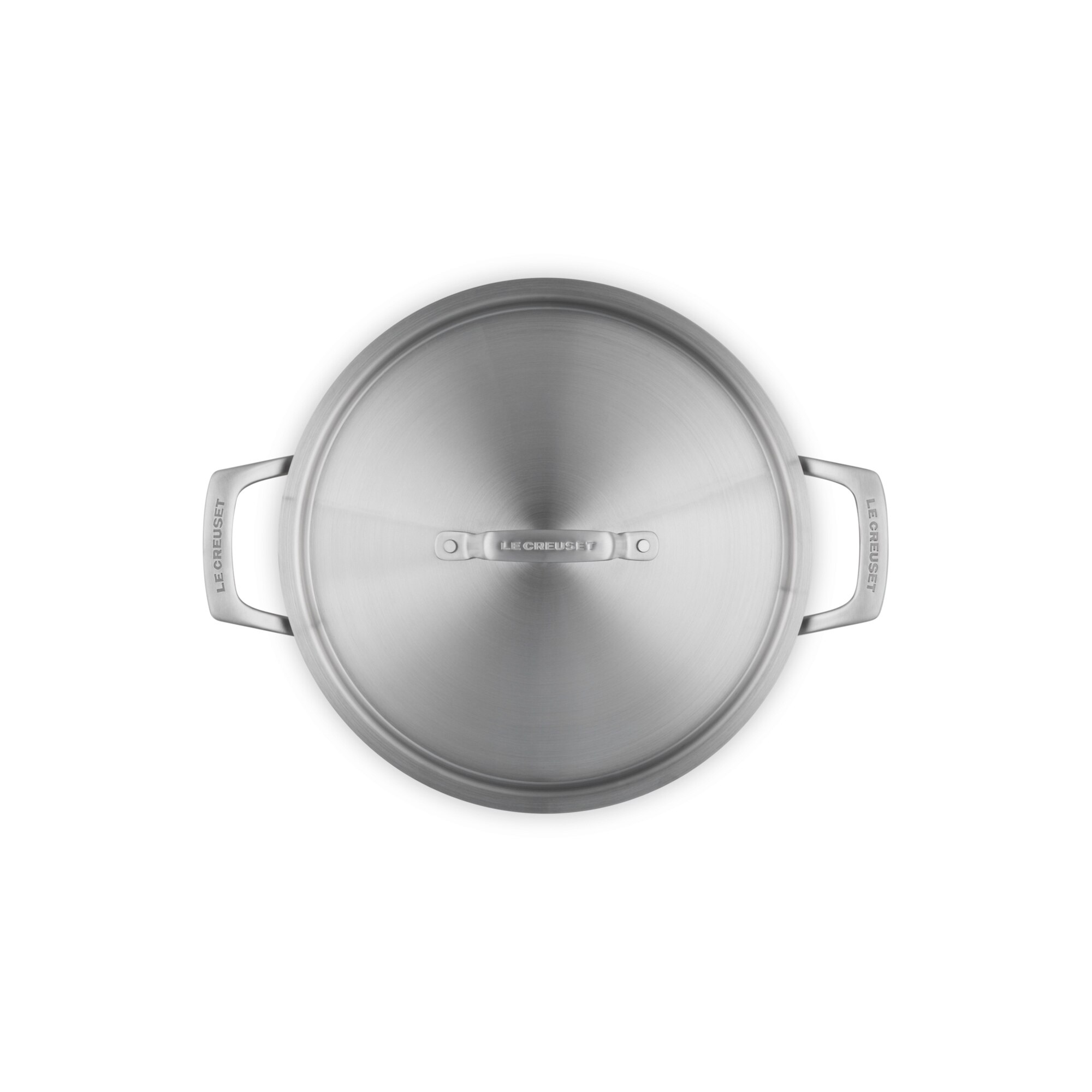 Imagen 4 de Cacerola baja de acero inoxidable 3-ply Essential Le Creuset - Gris Cacerola de 26 cm Gris