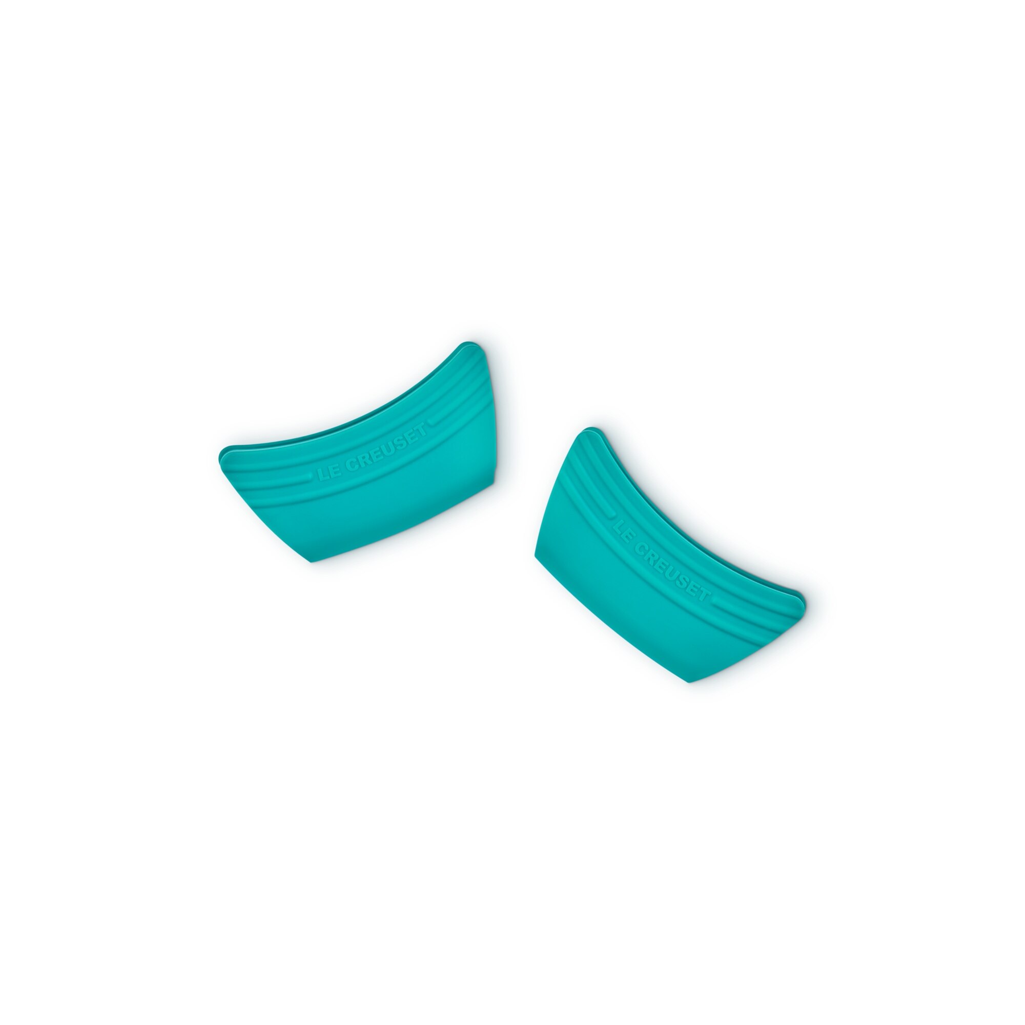 Imagen 0 de Set de 2 agarradores de silicona Le Creuset Azul Pacífico