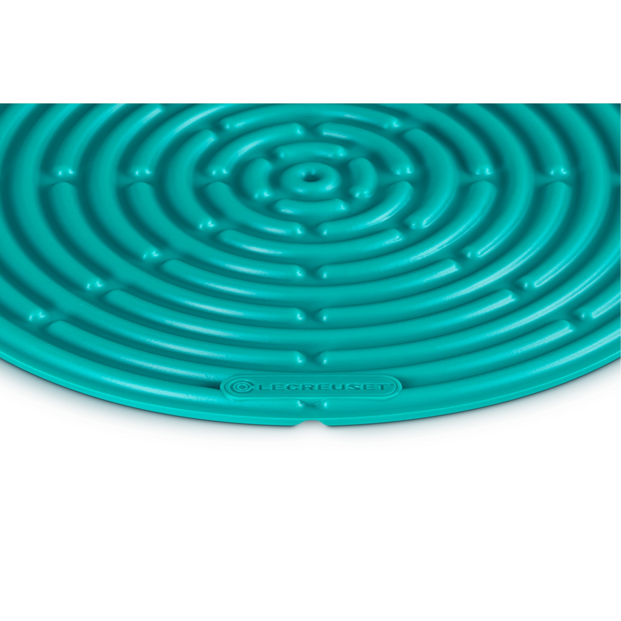 Imagen 2 de Salvamanteles redondo Classic Le Creuset - Azul Pacífico Azul Pacífico