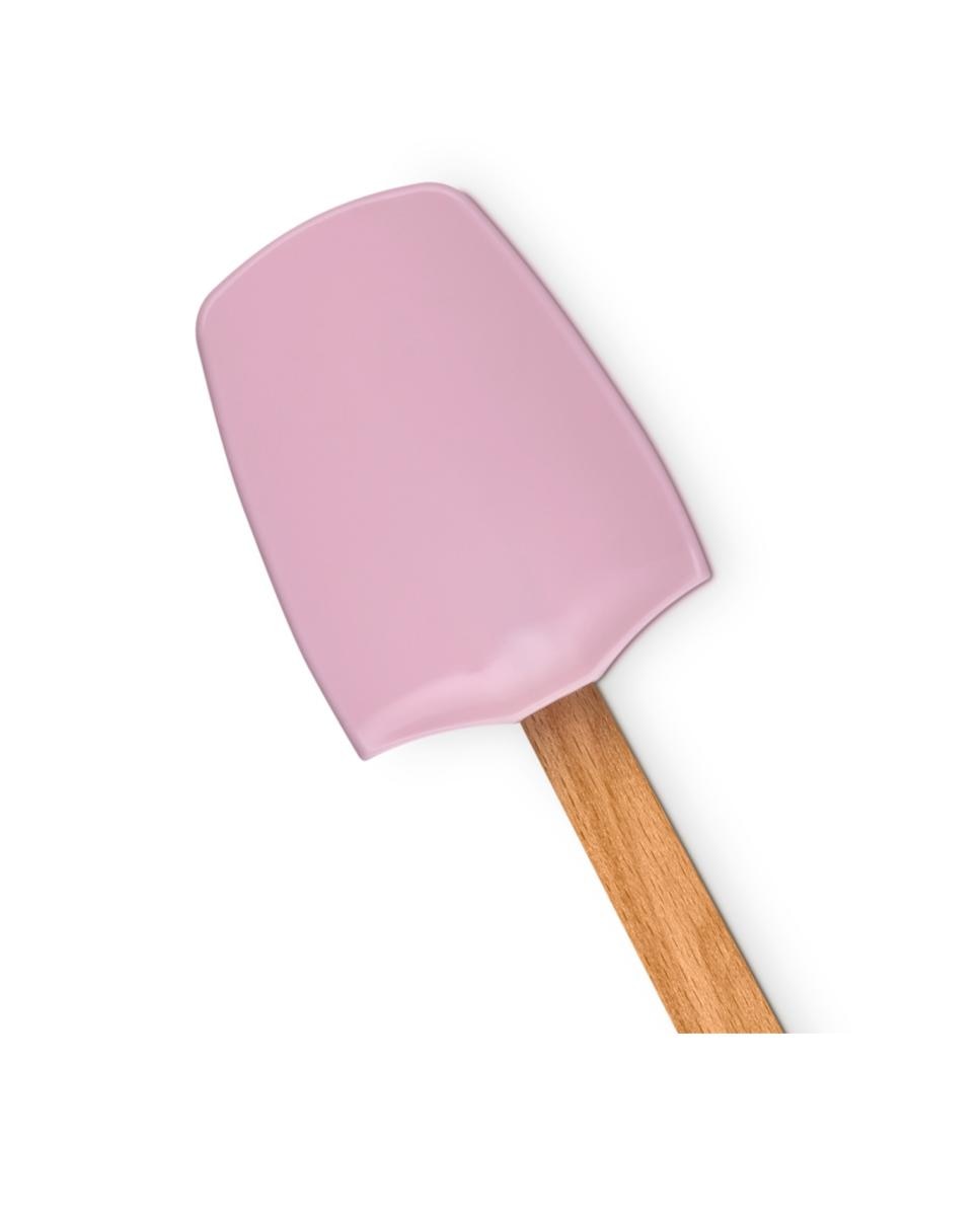 Imagen 1 de Espátula cuchara grande de silicona Le Creuset - Rosa Rosa