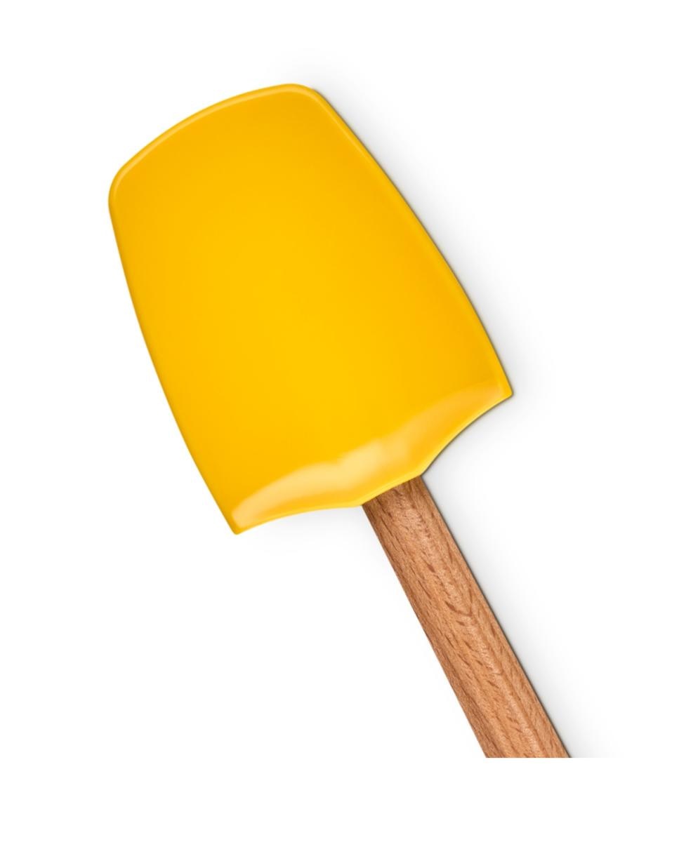 Imagen 1 de Espátula cuchara grande de silicona Le Creuset - Mostaza Mostaza