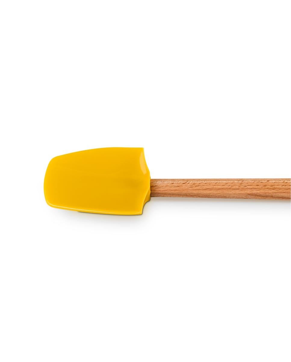Imagen 2 de Espátula cuchara grande de silicona Le Creuset - Mostaza Mostaza