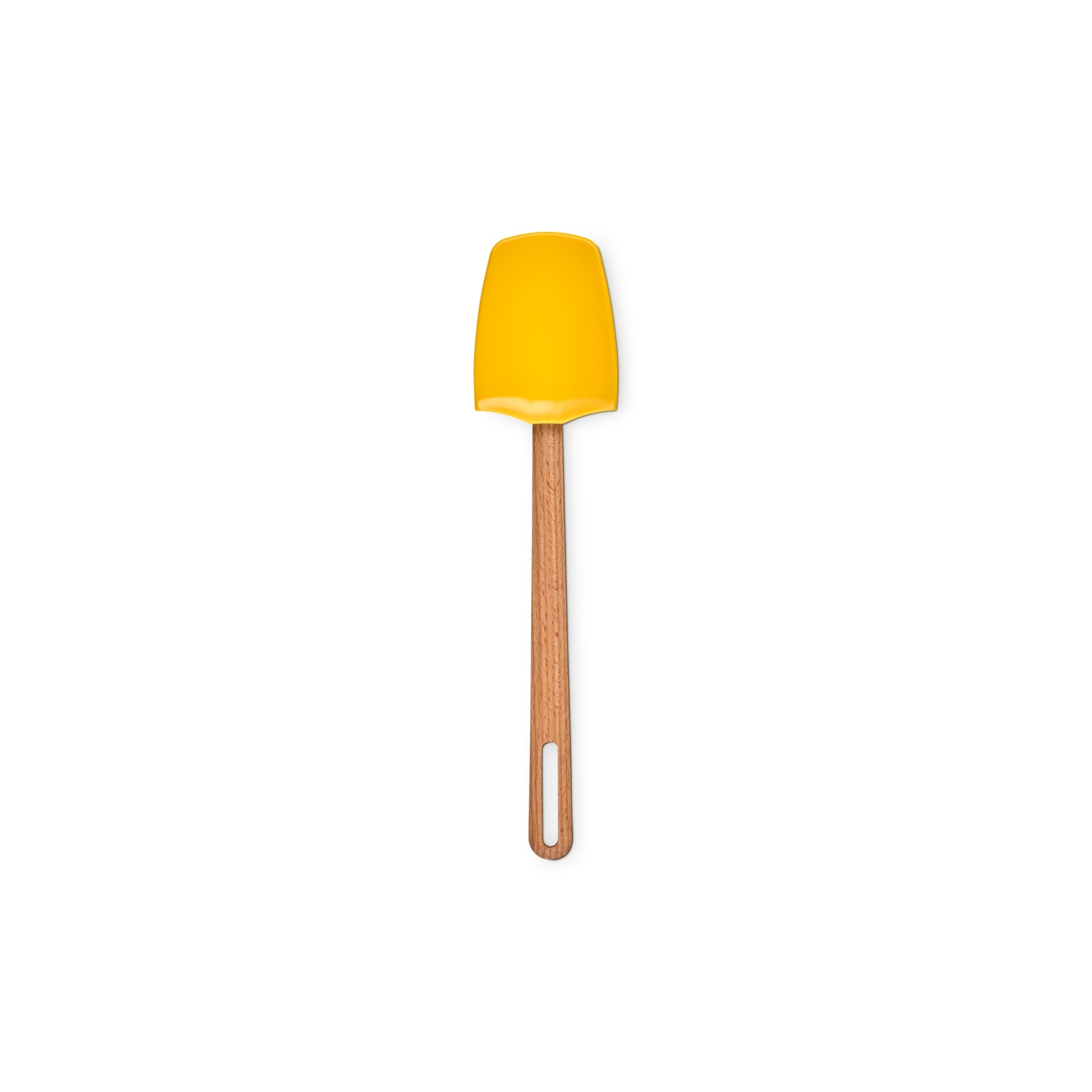 Imagen 4 de Espátula cuchara grande de silicona Le Creuset - Mostaza Mostaza
